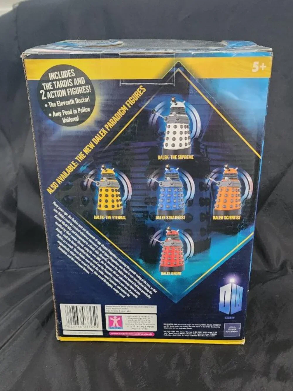 Vintage BBC Christmas Adventure Set with Tardis, 11th Dr Who & Amy Pond, NIP